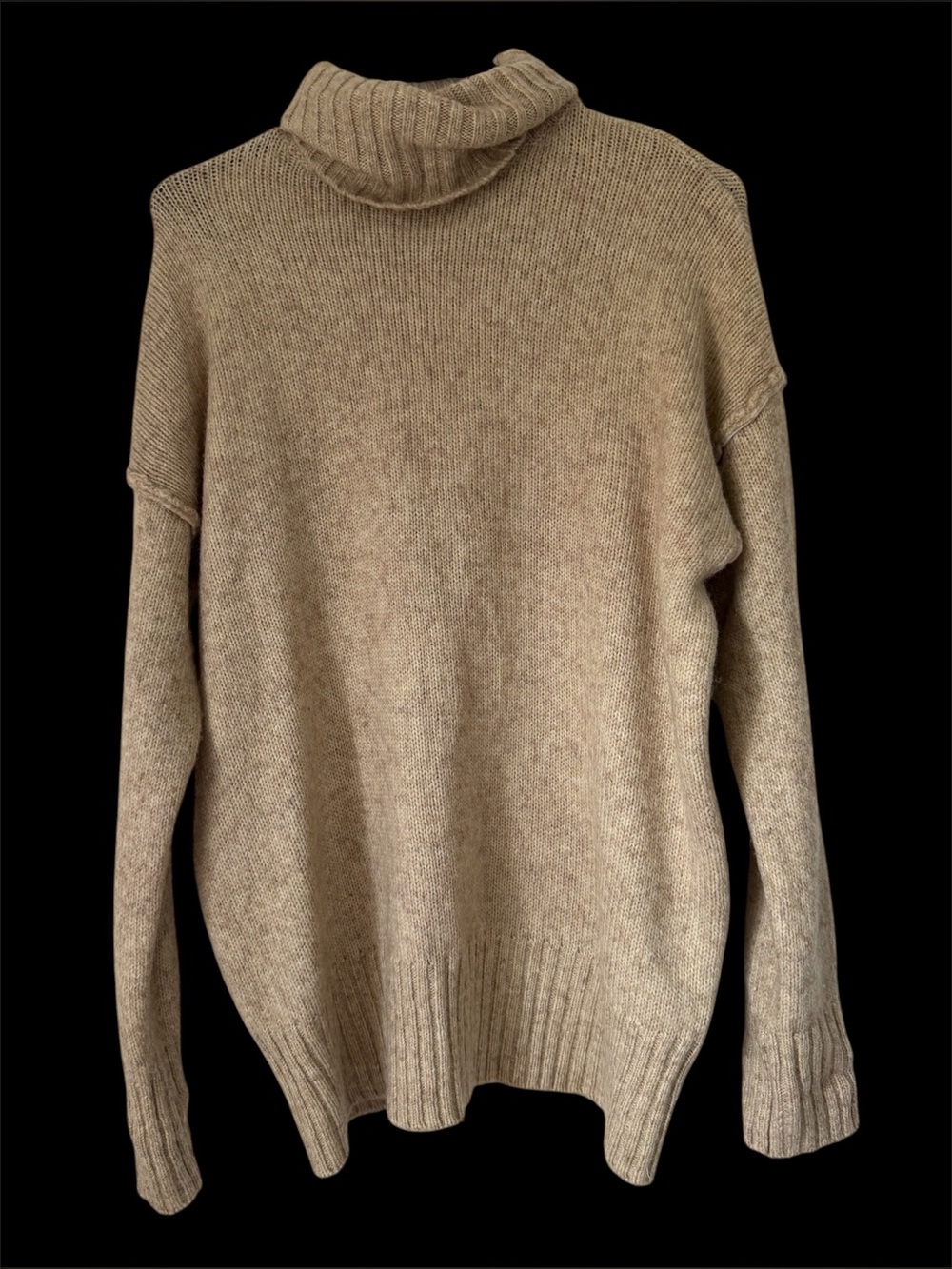 H&M Beige Turtleneck Sweater